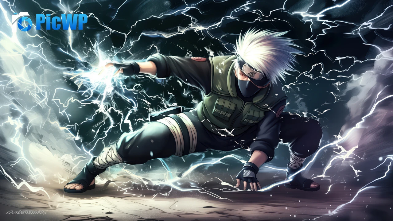 Kakashi Hatake Artwork 6K PC Wallpaper