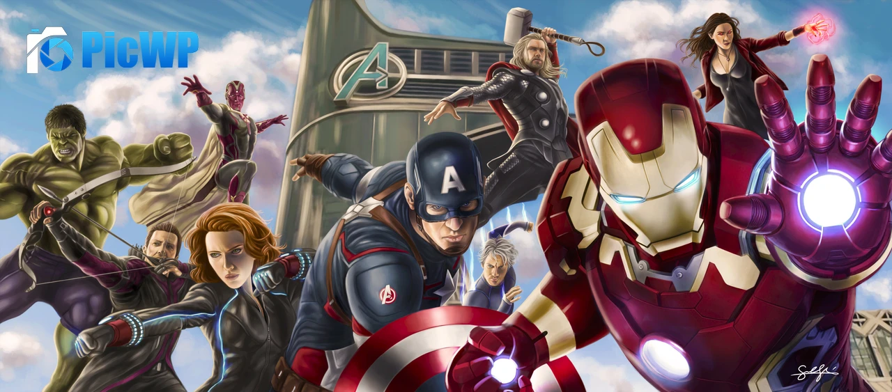 Avengers Digital Art 8K Wide Wallpaper