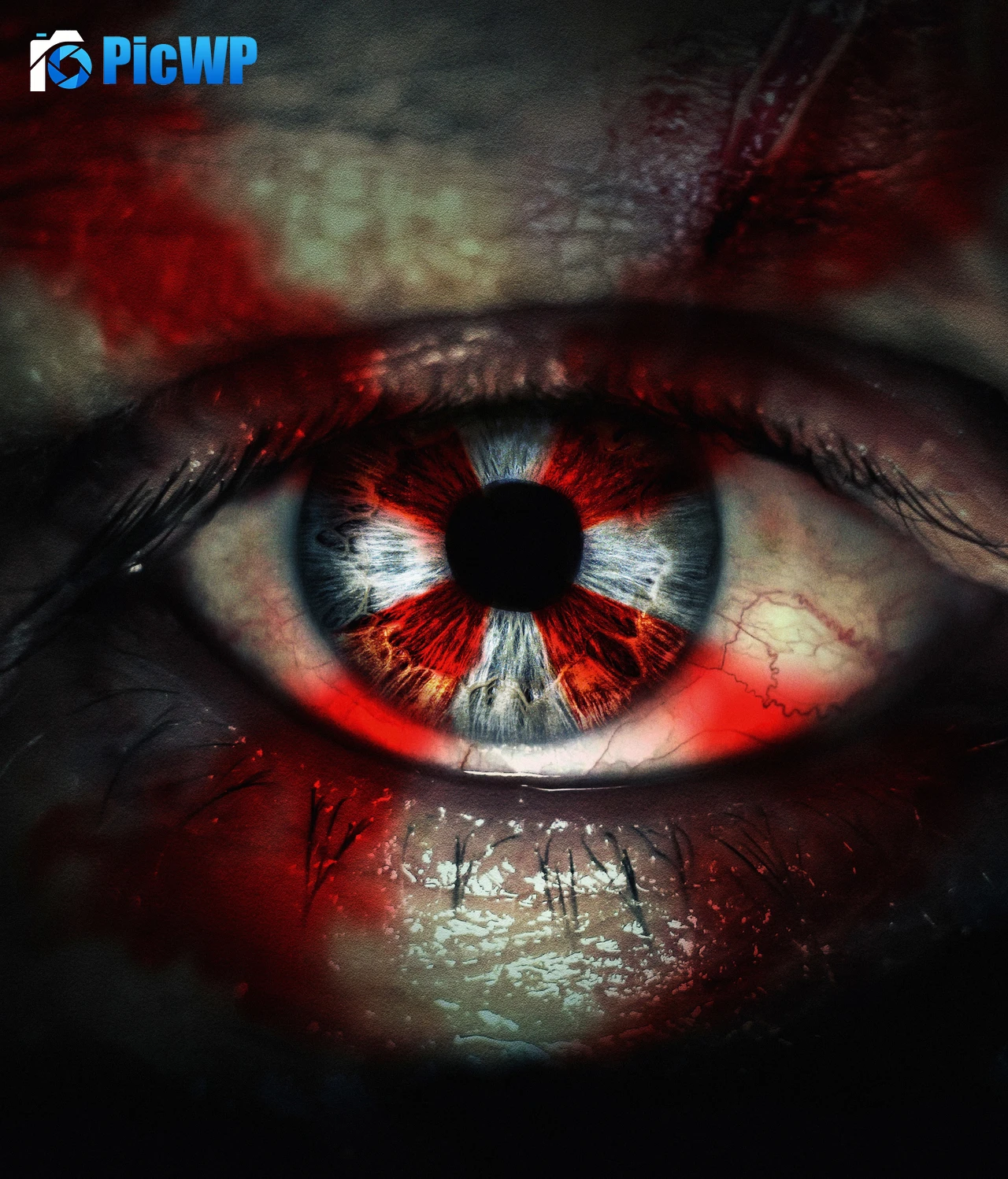 Resident Evil: Welcome to Raccoon City Eye 5K Mobile Wallpaper