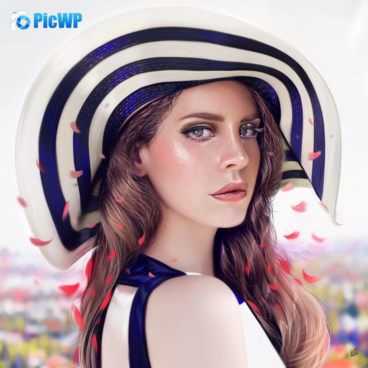 Lana Del Rey Beautiful 4K Fold Wallpaper