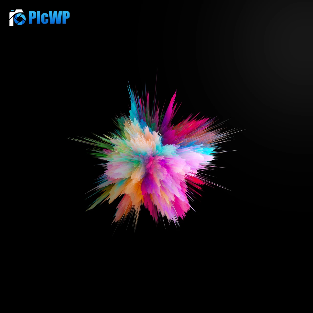 Color burst CGI 4K Fold Wallpaper