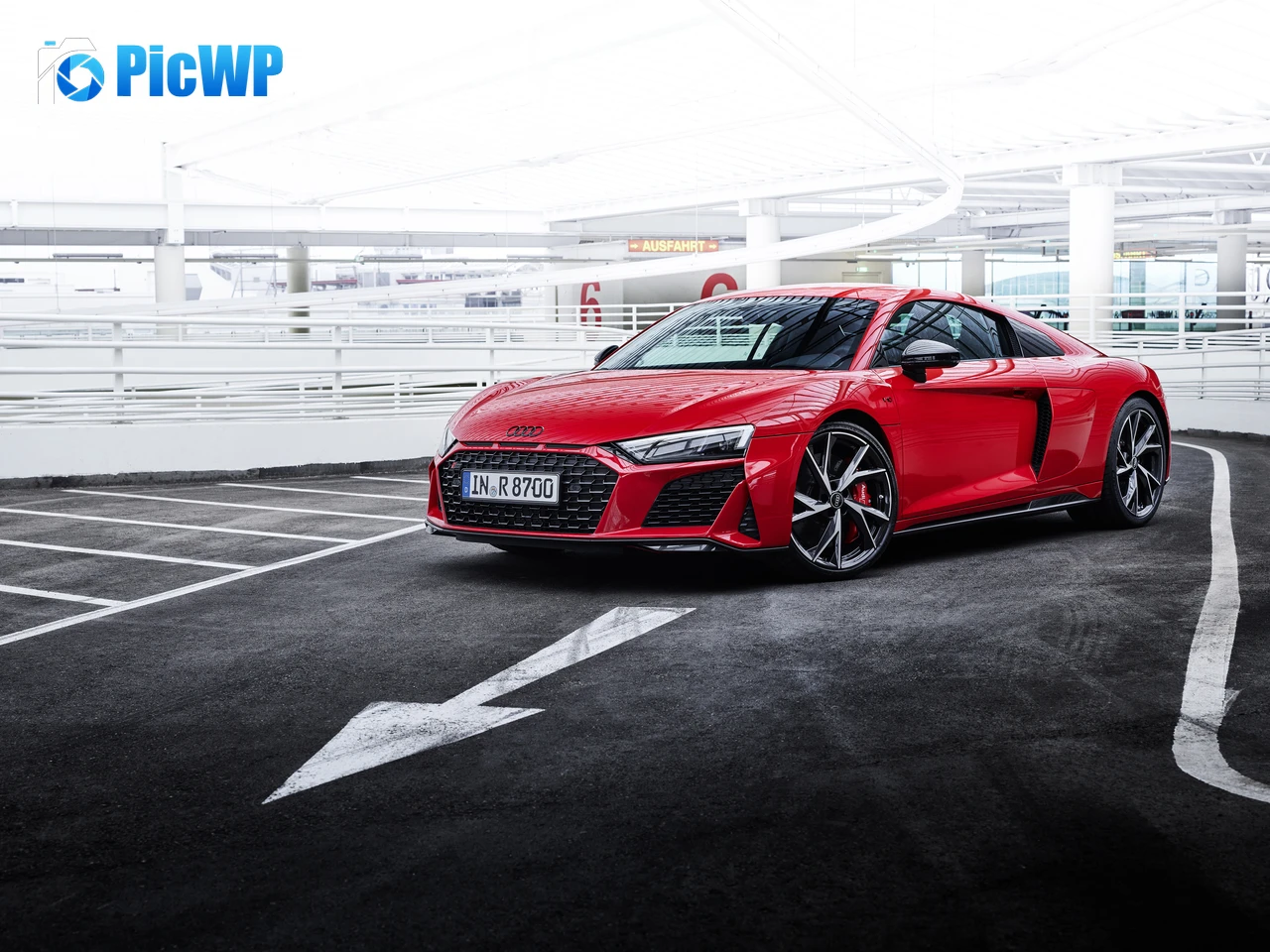 Audi R8 V10 performance RWD 6K PC Wallpaper