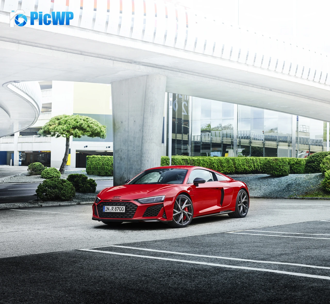 Audi R8 V10 performance RWD 2021 4K PC Wallpaper