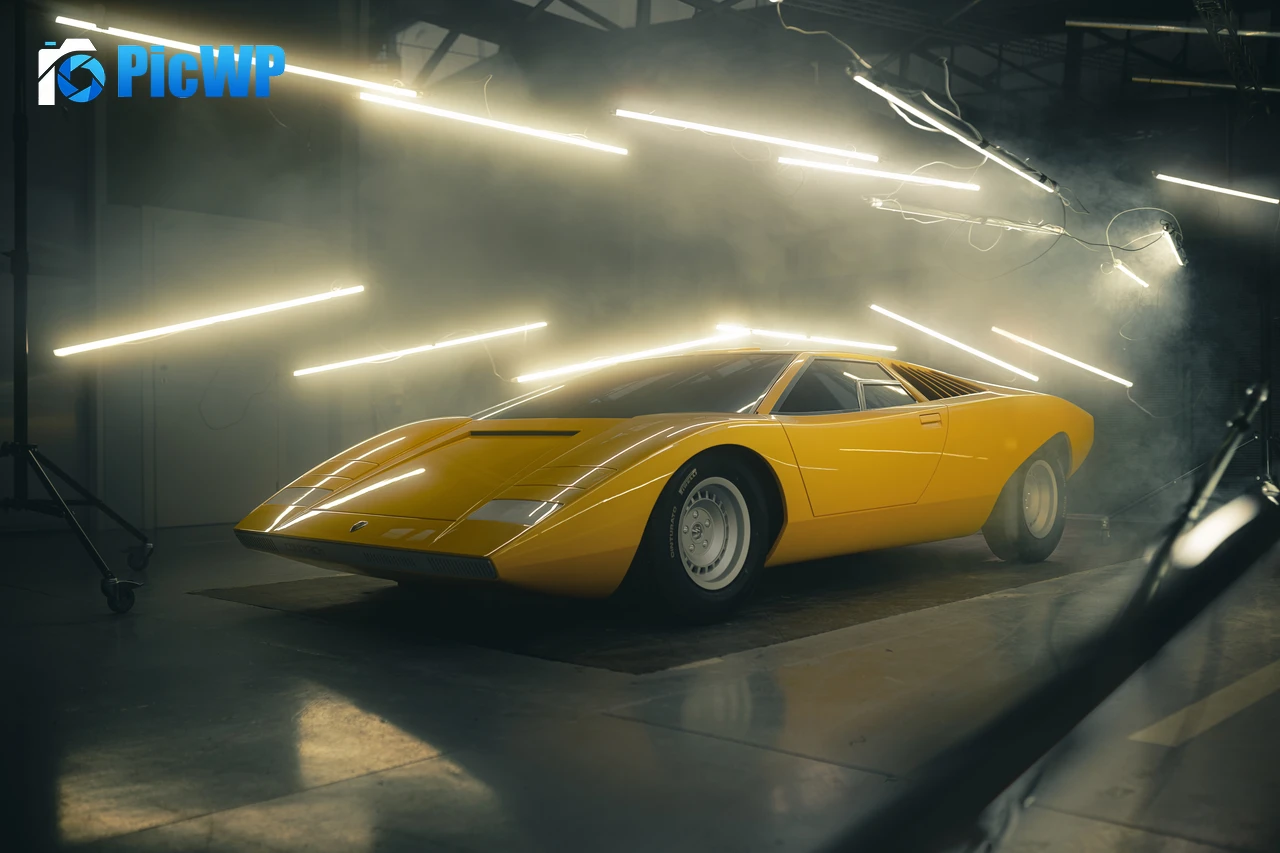 Lamborghini Countach LP500 9K PC Wallpaper