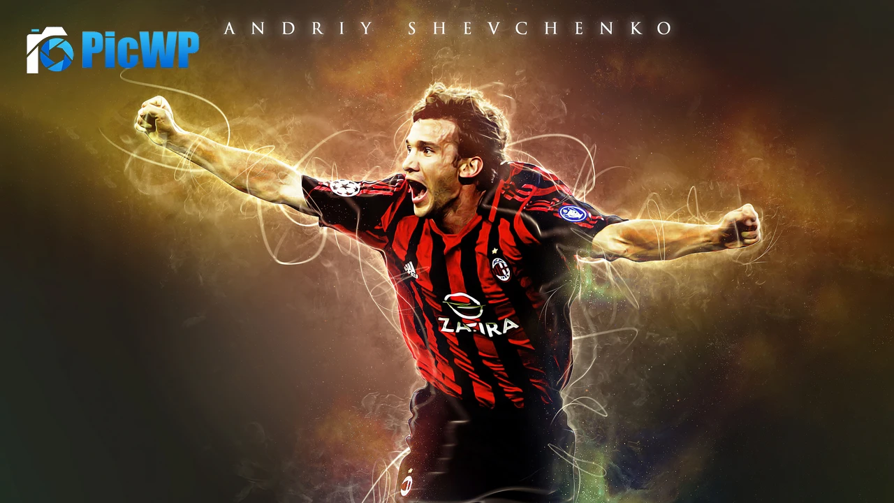Andriy Shevchenko Ukrainian footballer 6K PC Wallpaper