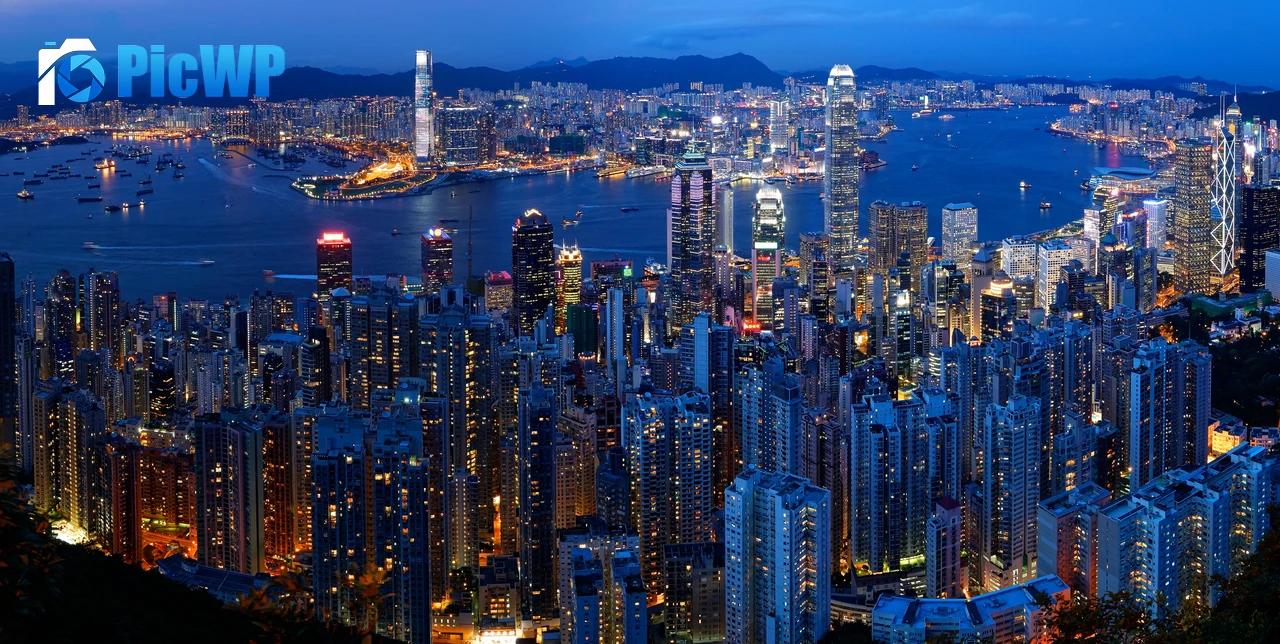 Victoria Peak Hong Kong City Skyline 7K PC Wallpaper