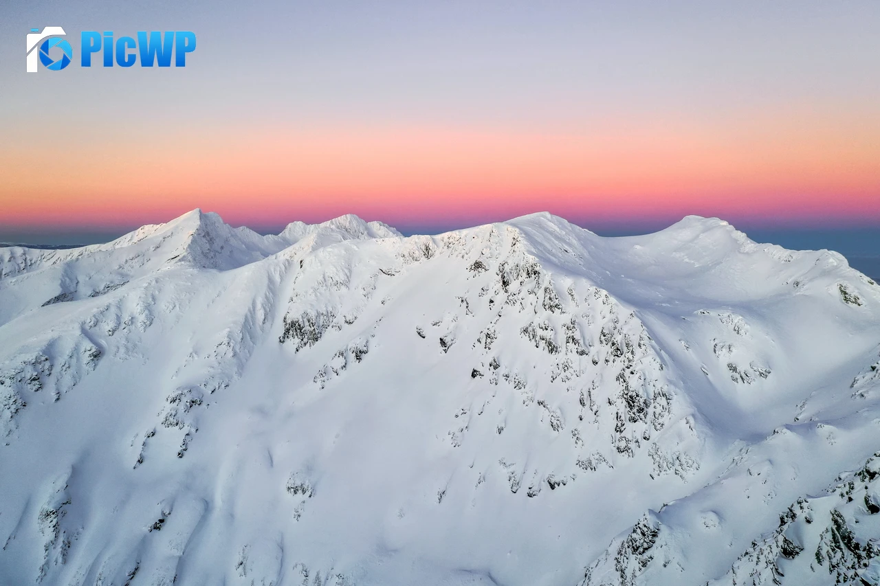 Fagaras Mountains Romania 6K PC Wallpaper