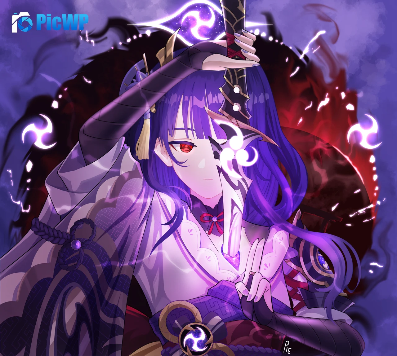 Baal Raiden Shogun 6K PC Wallpaper