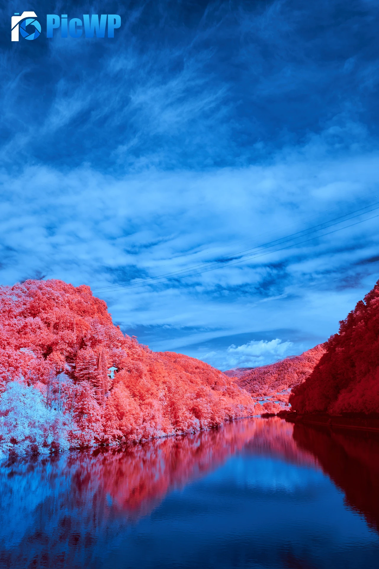 Scenery Lake 6K Mobile Wallpaper