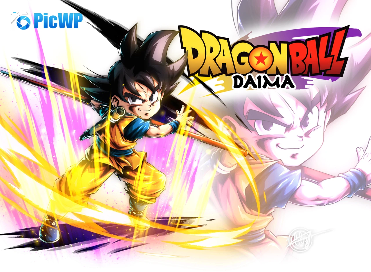 Dragon Ball DAIMA Fan Art 5K PC Wallpaper
