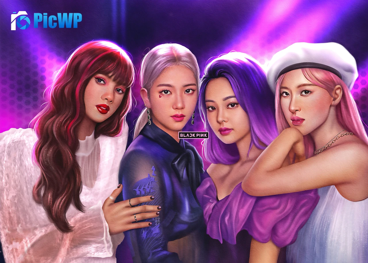 Blackpink Artwork 4K PC Wallpaper