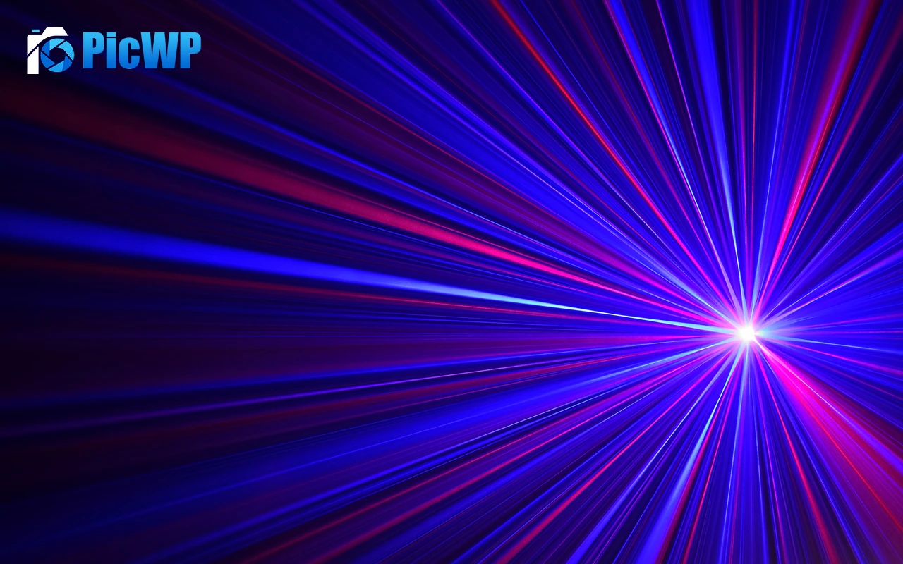 Spinning Laser Pattern 4K PC Wallpaper