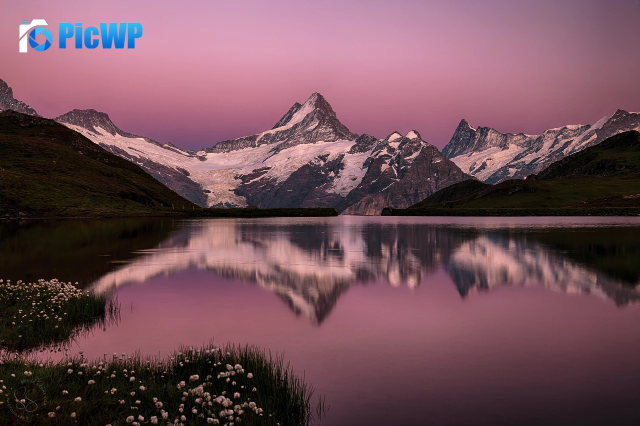 Bachalpsee Lake Switzerland 8K PC Wallpaper
