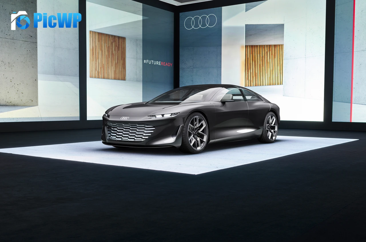 Audi grandsphere concept 8K PC Wallpaper