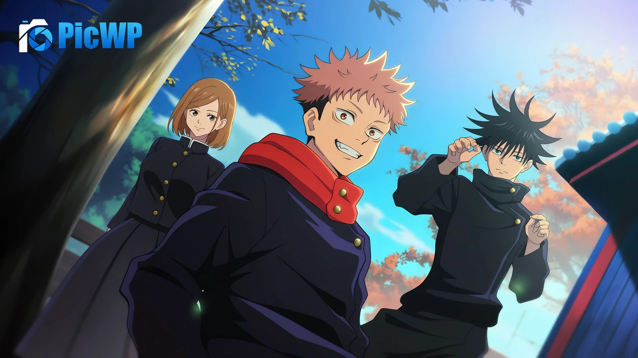 ItaFushiKugi Jujutsu Kaisen 6K PC Wallpaper
