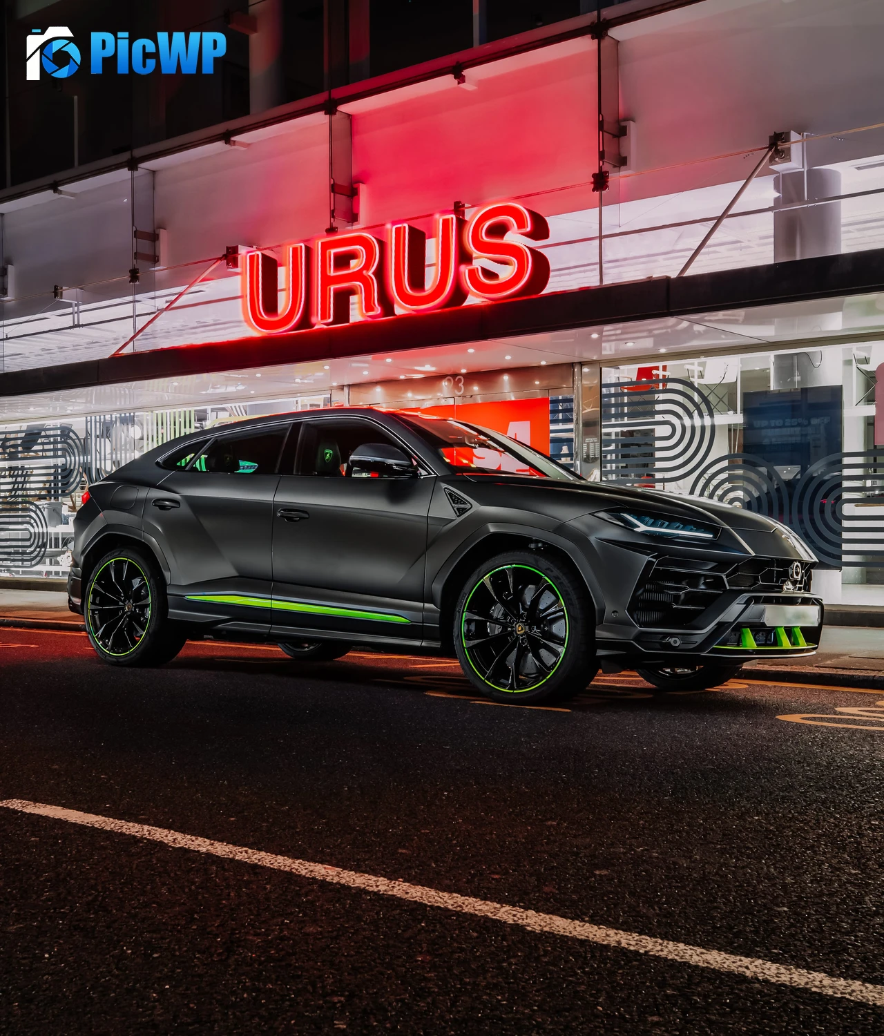 Lamborghini Urus Graphite Capsule 2021 5K Mobile Wallpaper