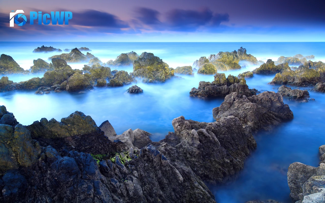 Rocky shore Porto Moniz 4K PC Wallpaper