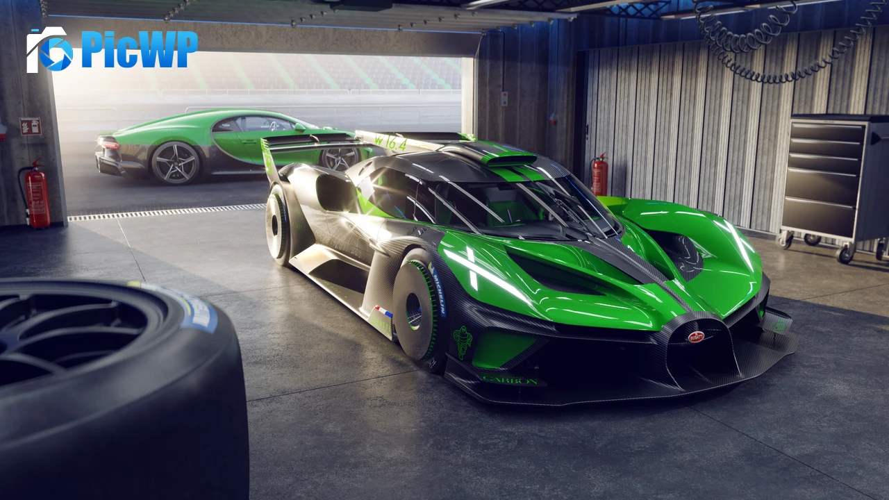 Bugatti Bolide Hyper Sports Cars 5K PC Wallpaper