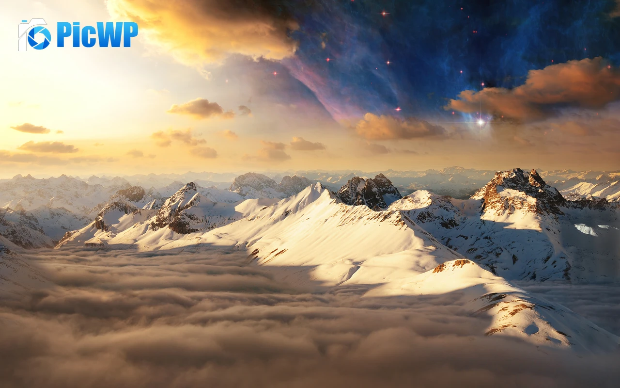 Swiss Alps Aesthetic 4K PC Wallpaper