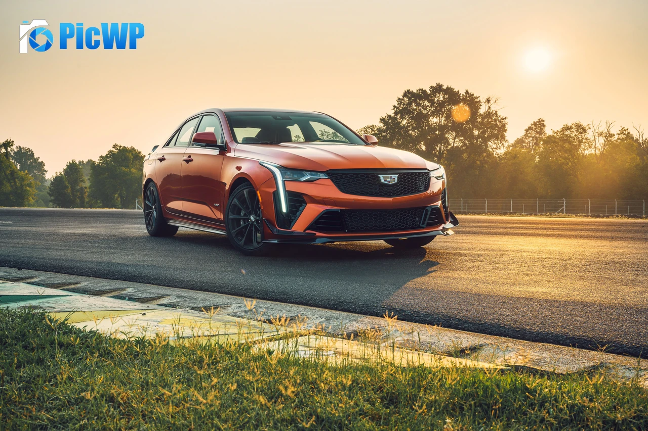 Cadillac CT4-V Blackwing 2022 4K PC Wallpaper