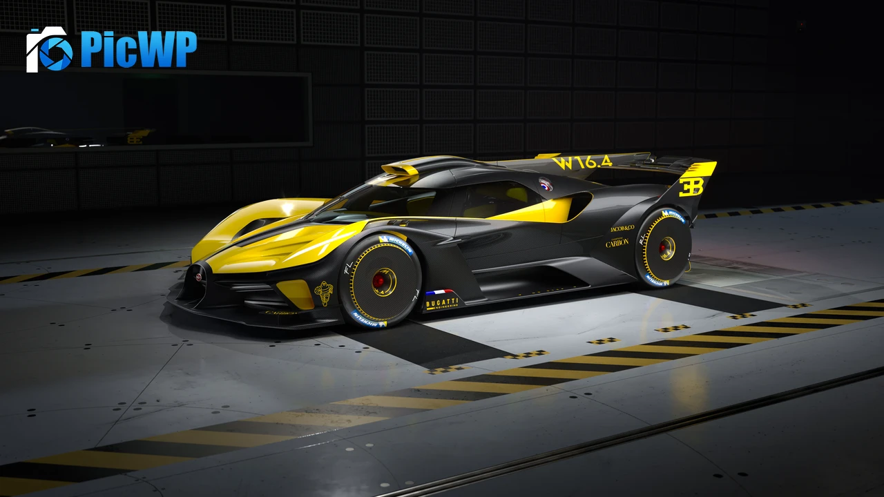 Bugatti Bolide Supercar 5K PC Wallpaper