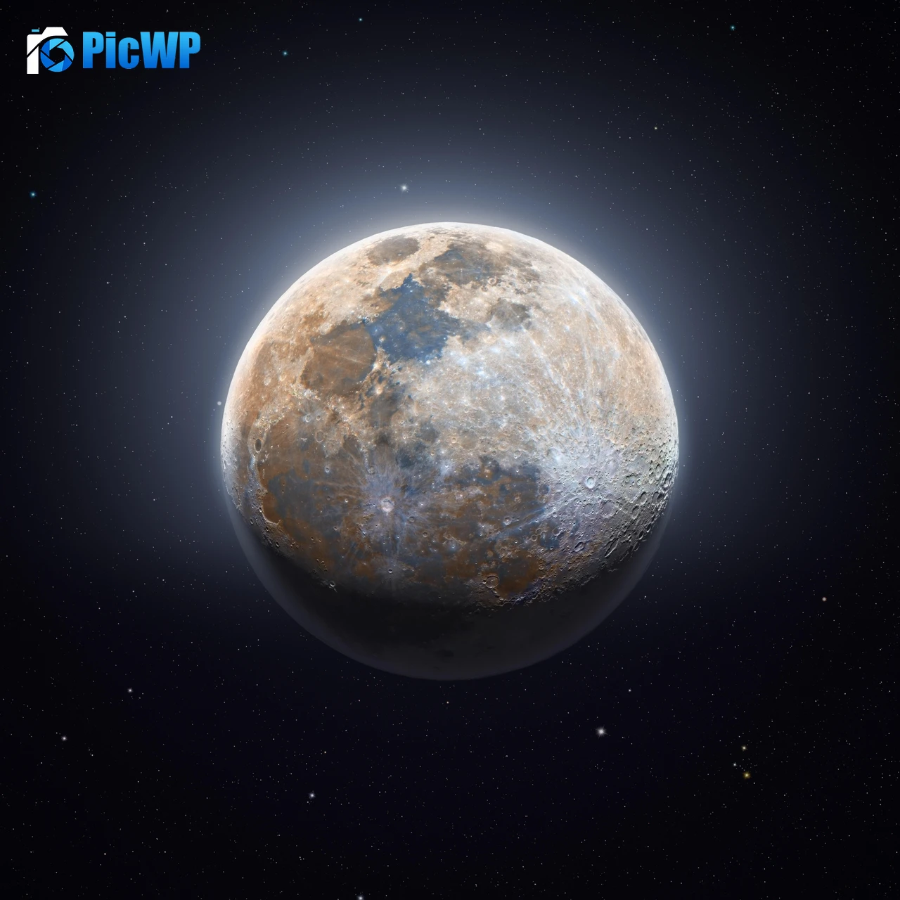 Moon 8K Fold Wallpaper