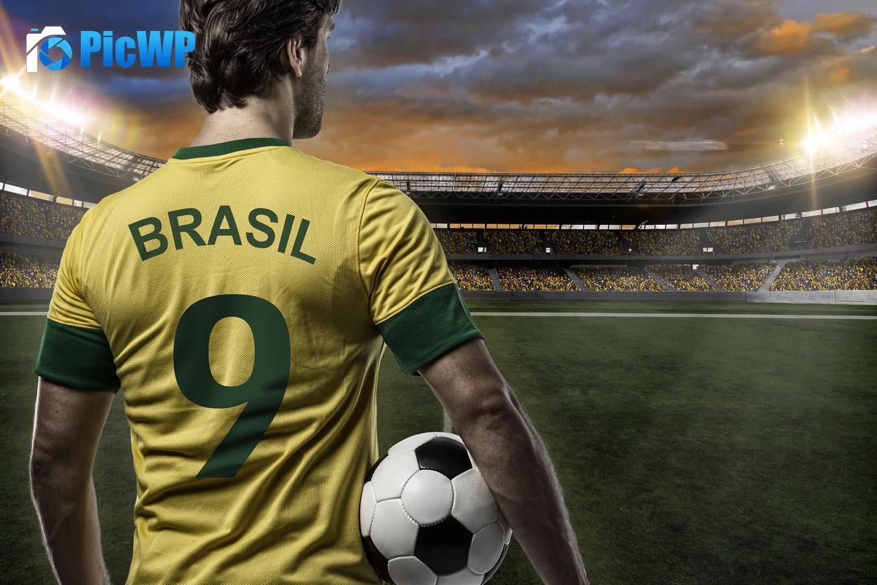 Brazil Football player 6K PC Wallpaper