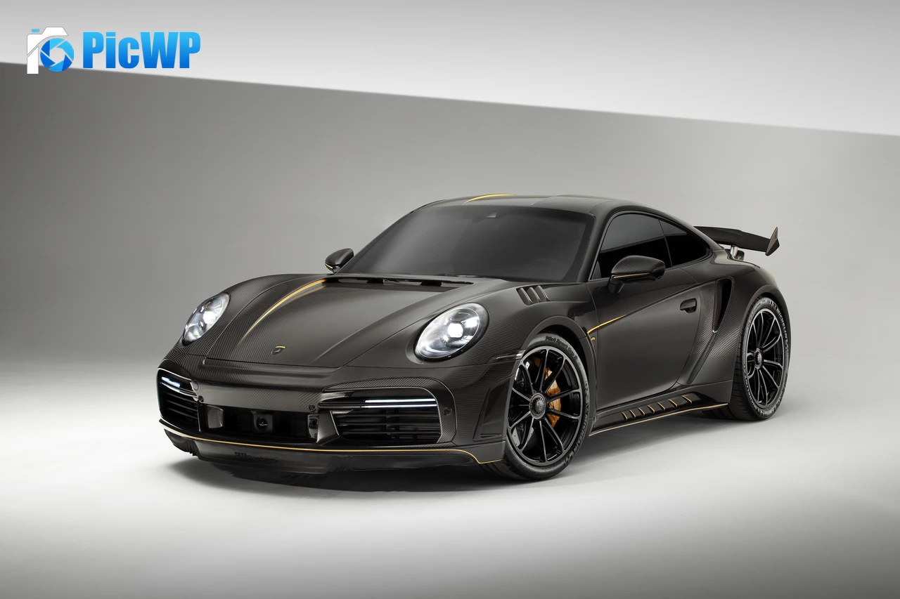 TopCar Porsche 911 Turbo S Stinger GTR Carbon Edition 2021 6K PC Wallpaper