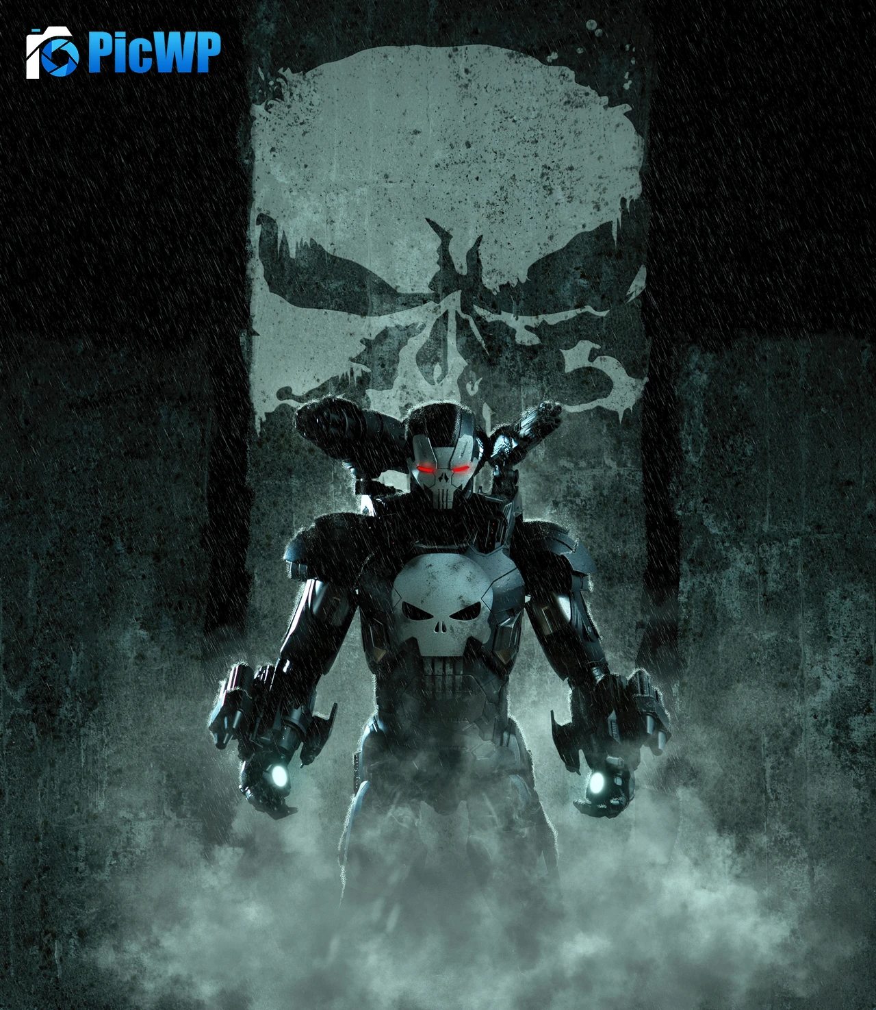 War Machine Marvel Superheroes 5K Mobile Wallpaper