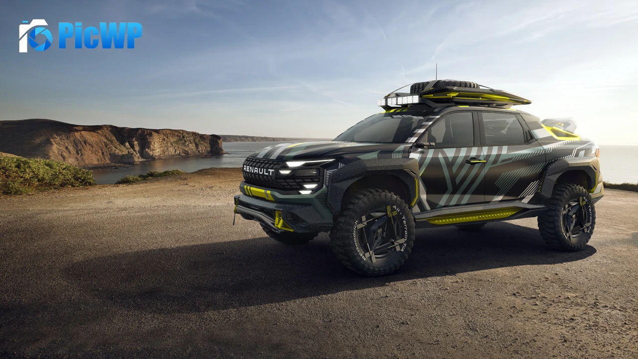 Renault Niagara Concept Pickup truck 8K PC Wallpaper