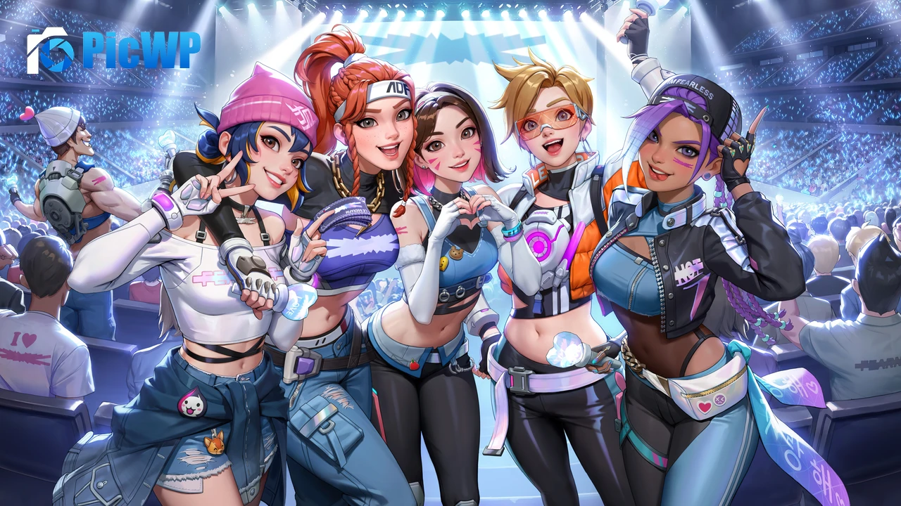 Overwatch 2 Le Sserafim 6K PC Wallpaper