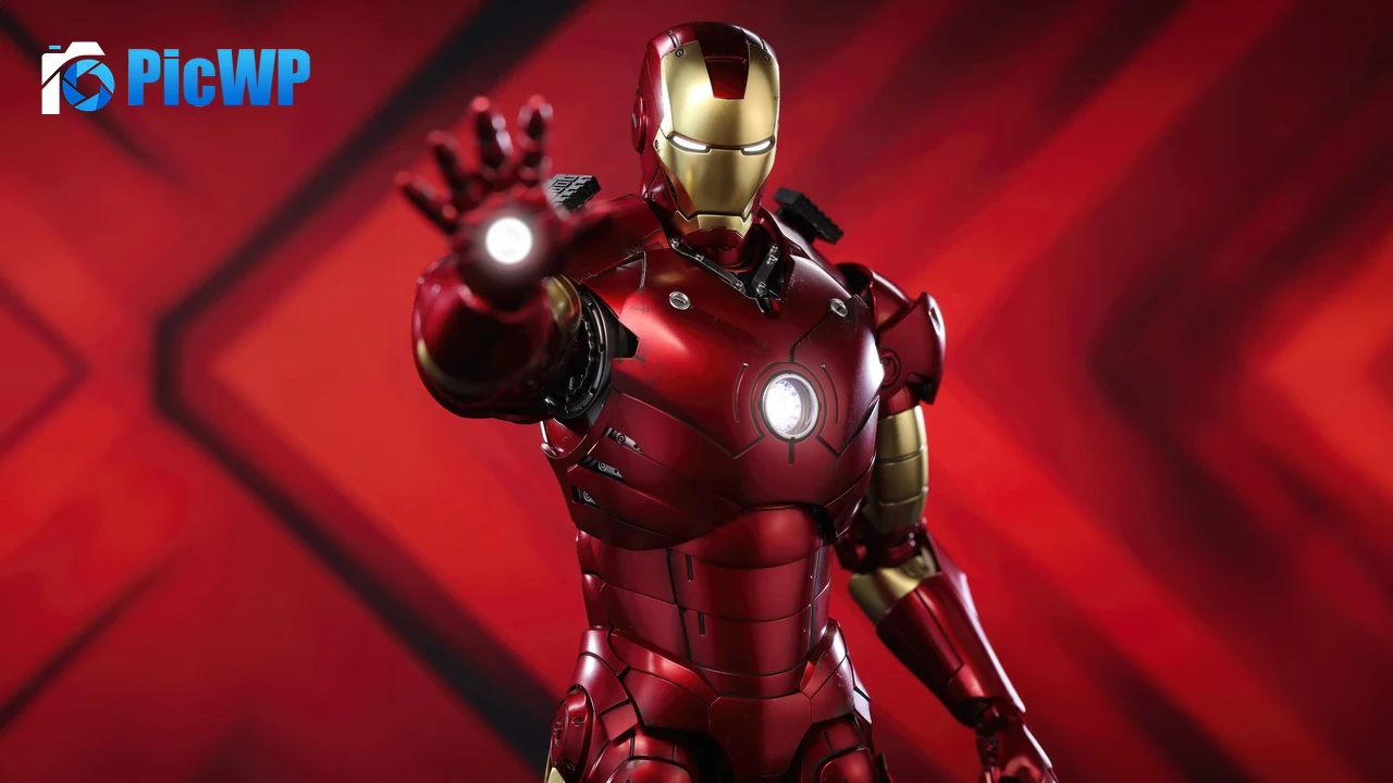 Iron Man Action figure 6K PC Wallpaper