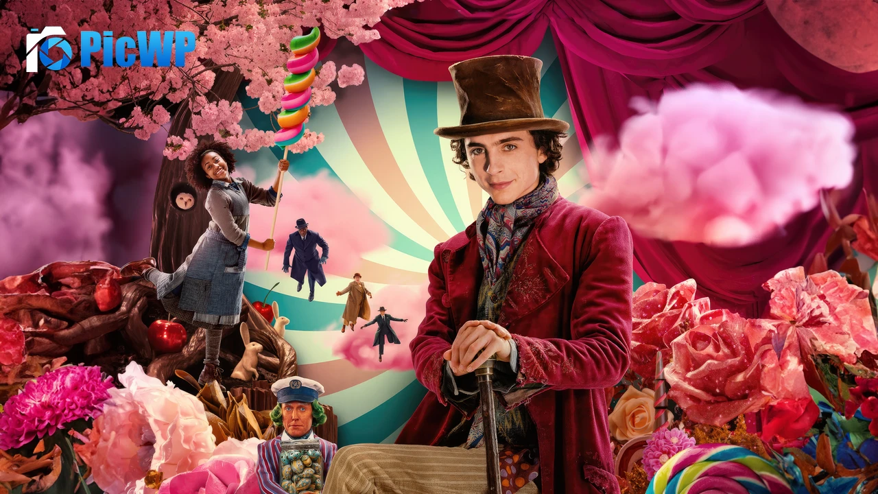 Wonka Movie poster 6K PC Wallpaper