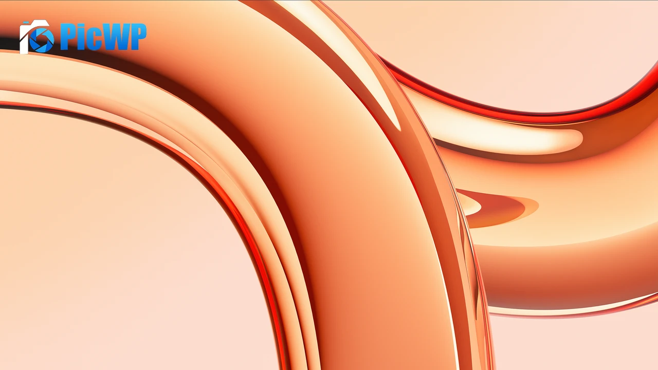 iMac 2023 Orange 6K PC Wallpaper