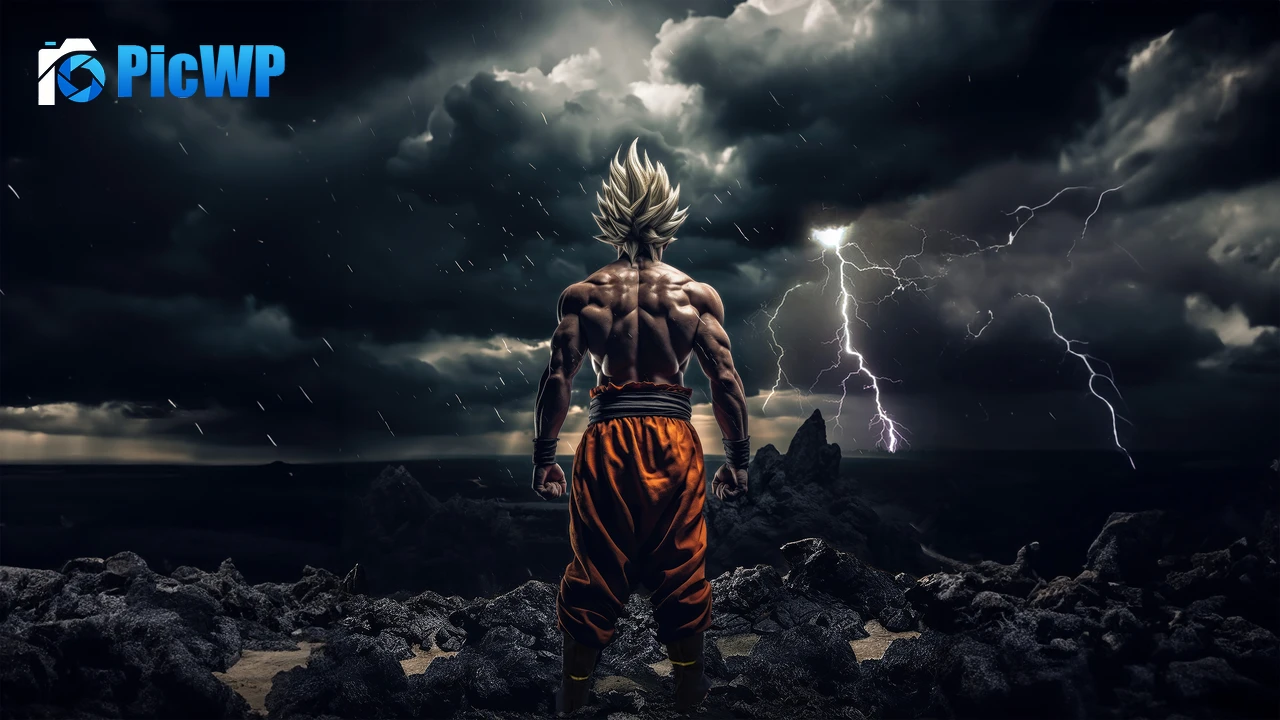 Super Saiyan Goku 6K PC Wallpaper
