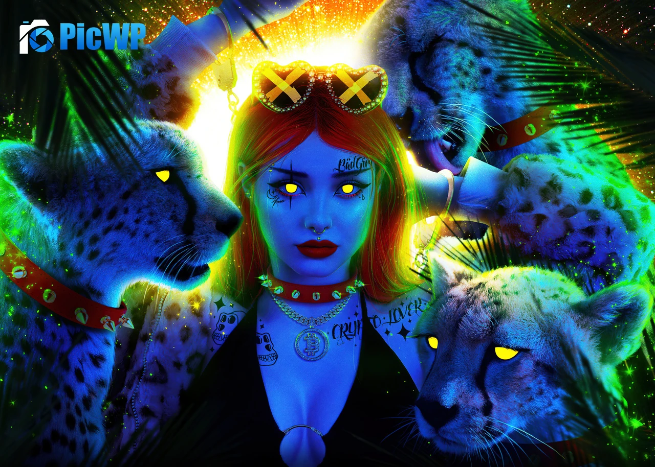 Bad girl Power 4K PC Wallpaper