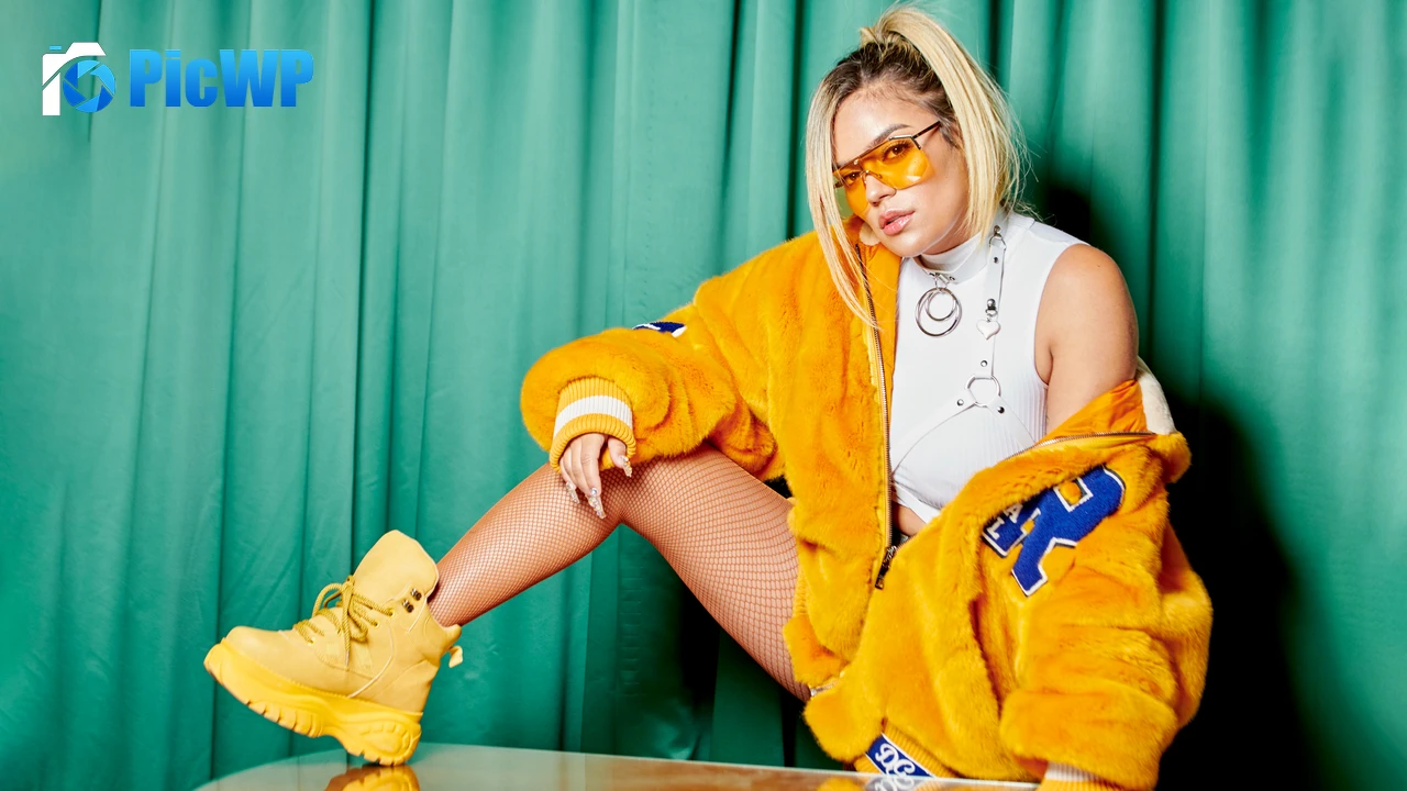 Karol G Fashion 6K PC Wallpaper