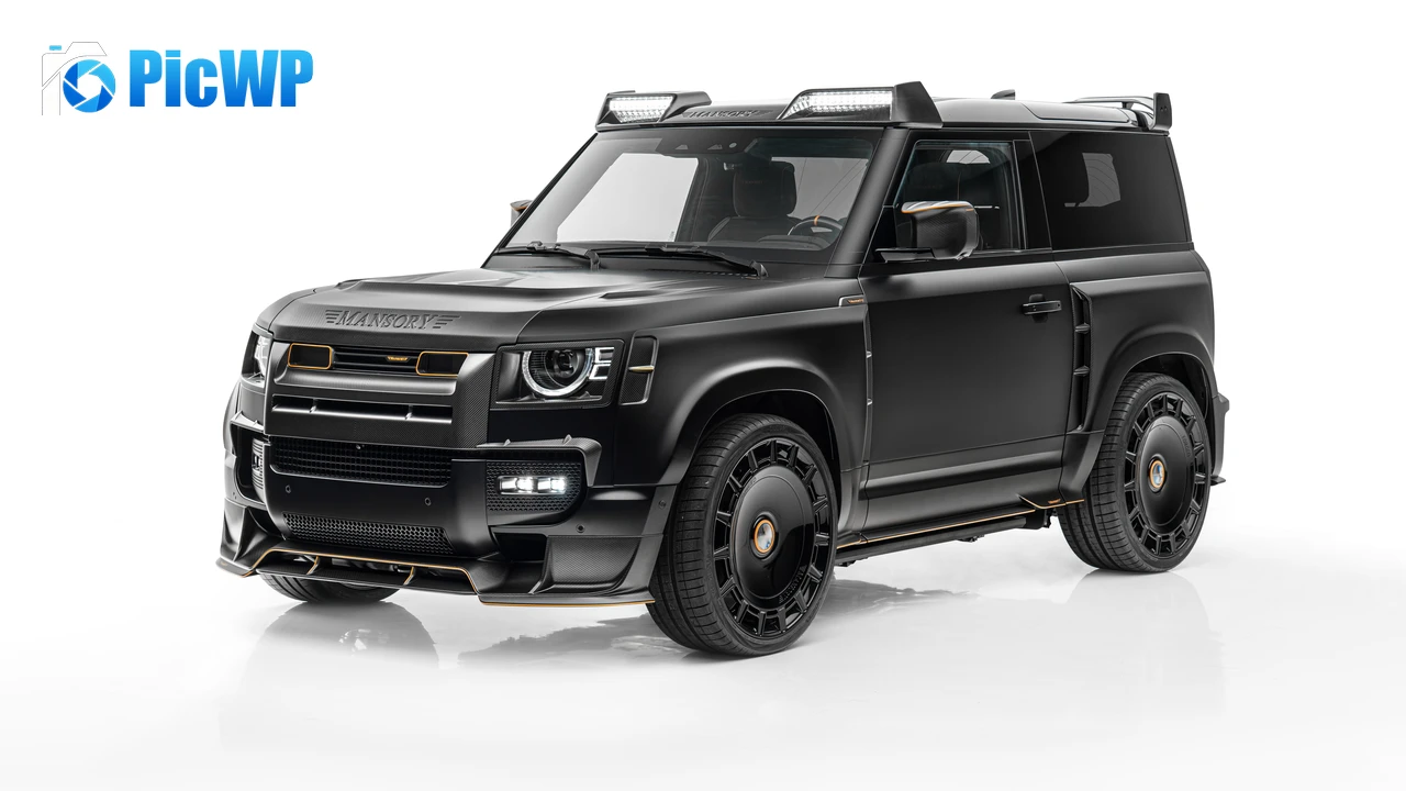 Land Rover Defender 90 Black Edition 8K PC Wallpaper