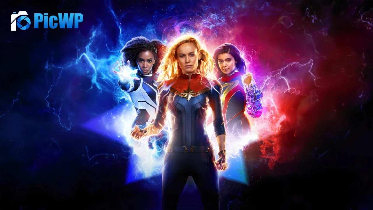 The Marvels Superheroes 5K PC Wallpaper
