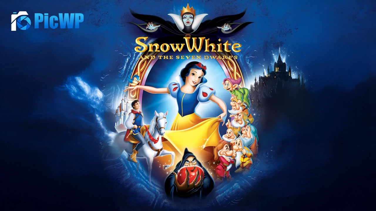 Snow White and the Seven Dwarfs 1937 6K PC Wallpaper