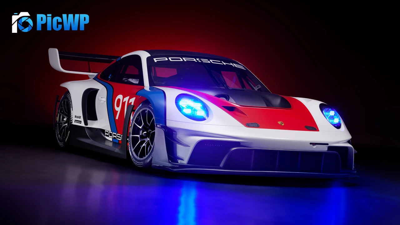 Porsche 911 GT3 R rennsport 2023 8K PC Wallpaper
