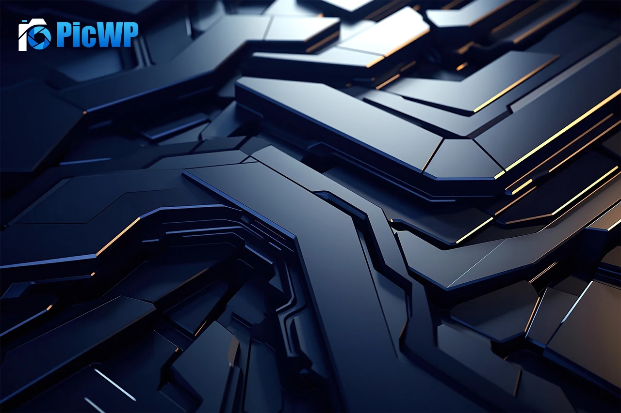Futuristic 3D background 6K PC Wallpaper