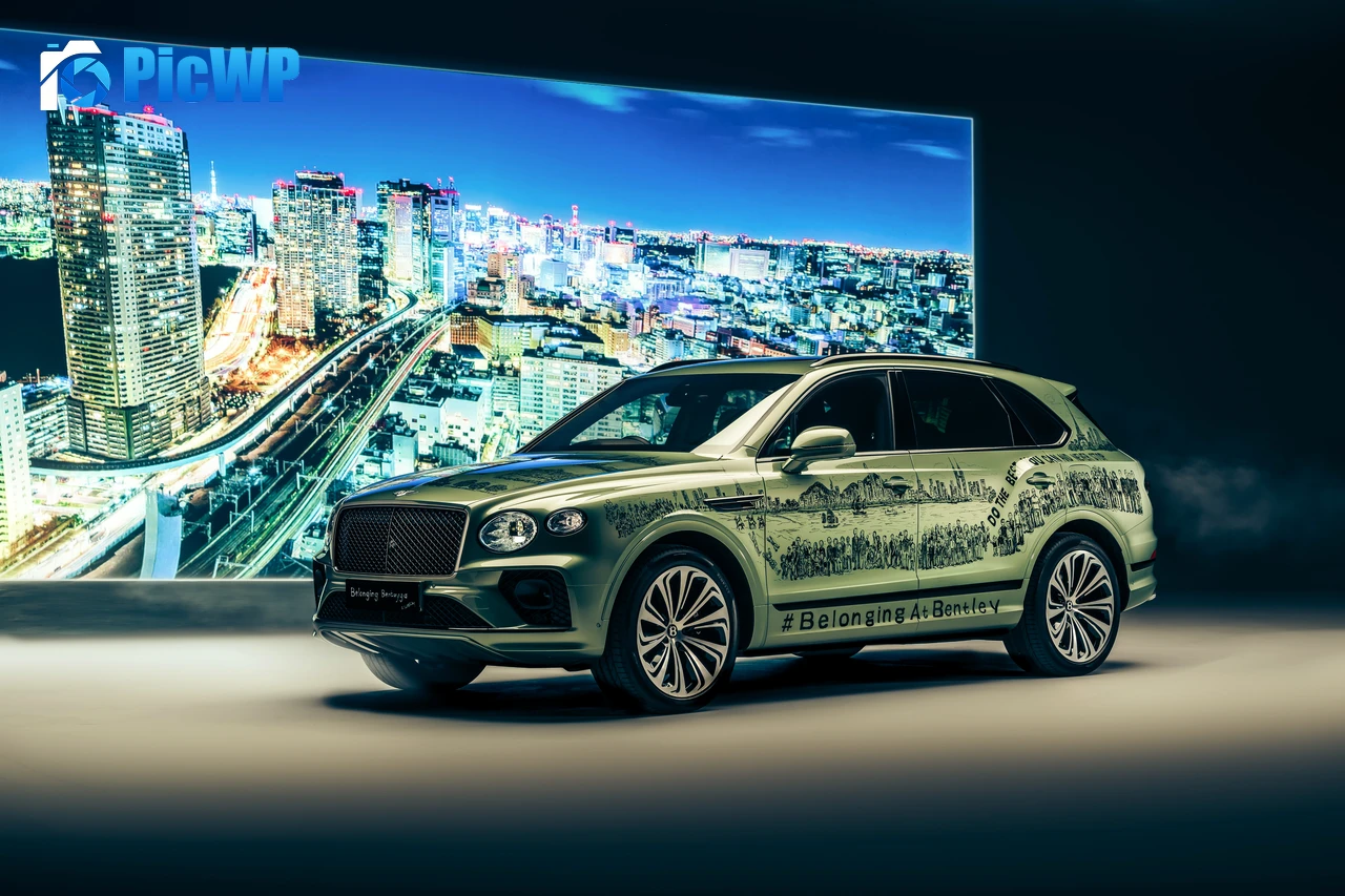 Bentley Belonging Bentayga Art Car 2023 6K PC Wallpaper