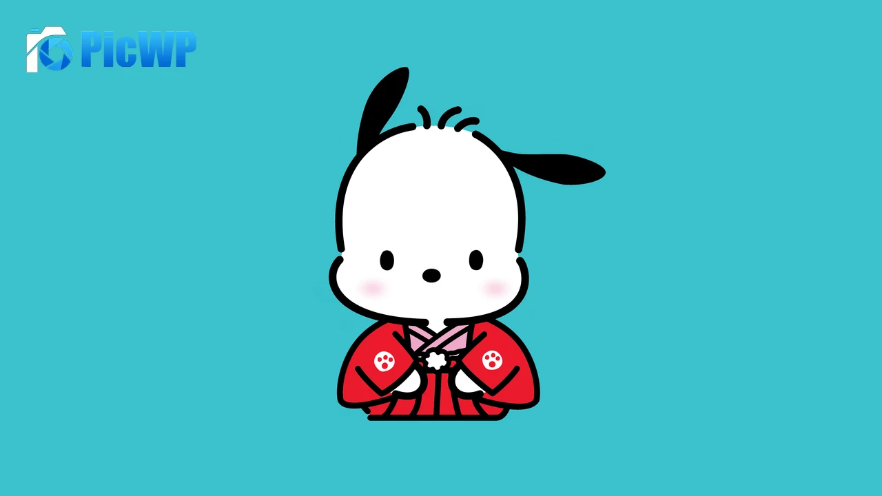 Pochacco Cute cartoon 8K PC Wallpaper