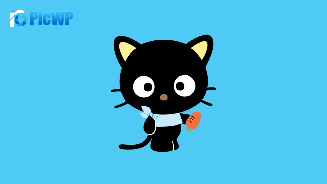 Chococat Minimalist 6K PC Wallpaper