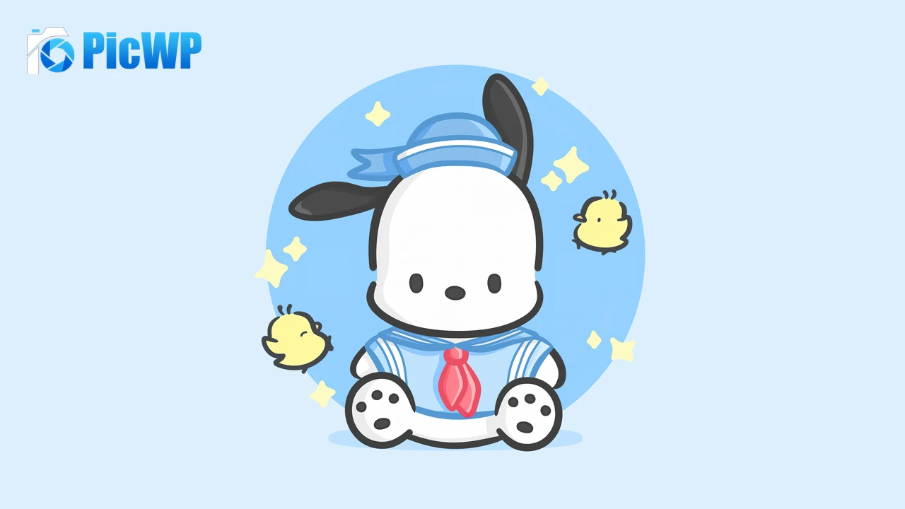 Pochacco 8K PC Wallpaper