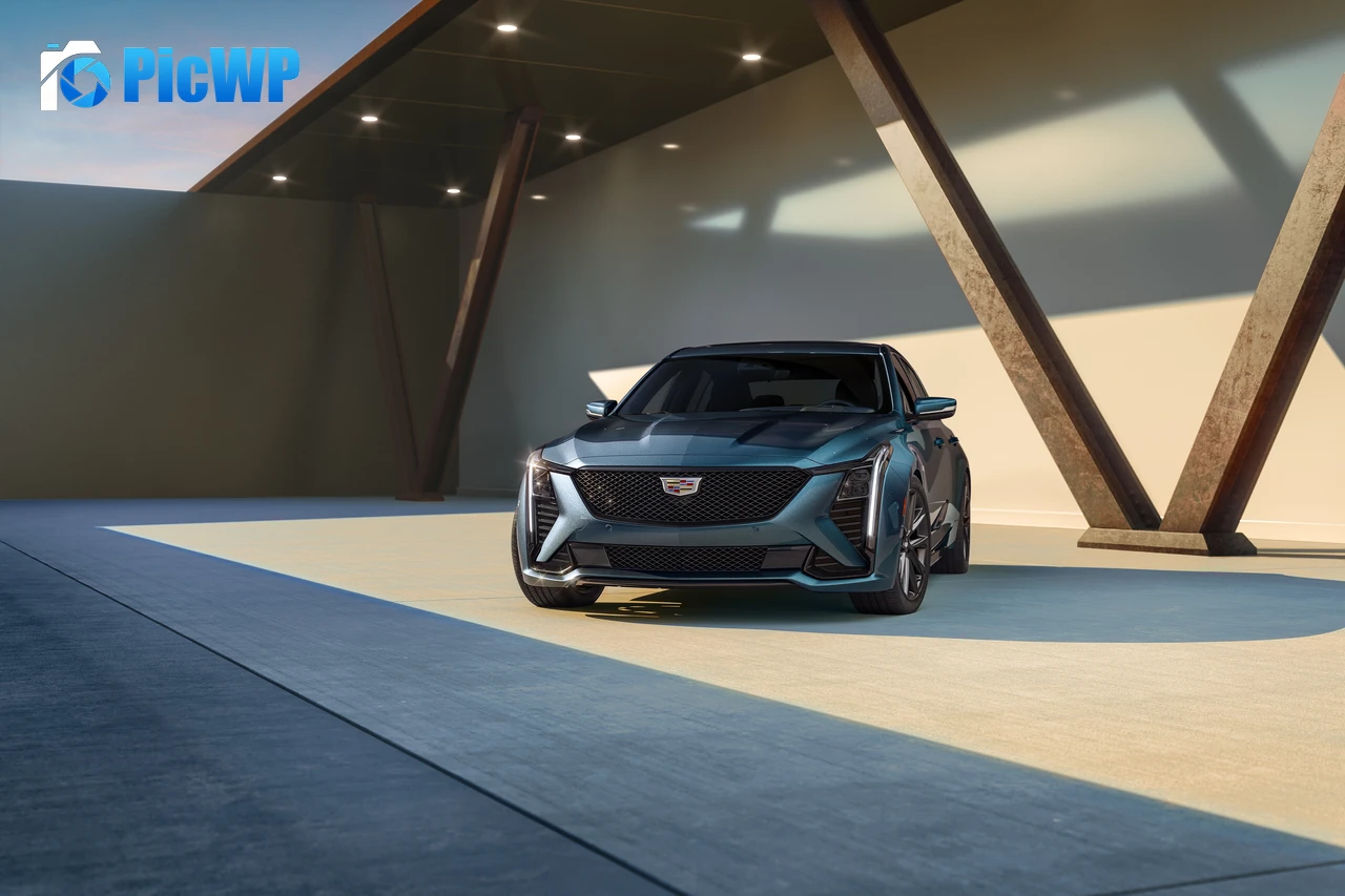 Cadillac CT5 Sport 2025 4K PC Wallpaper