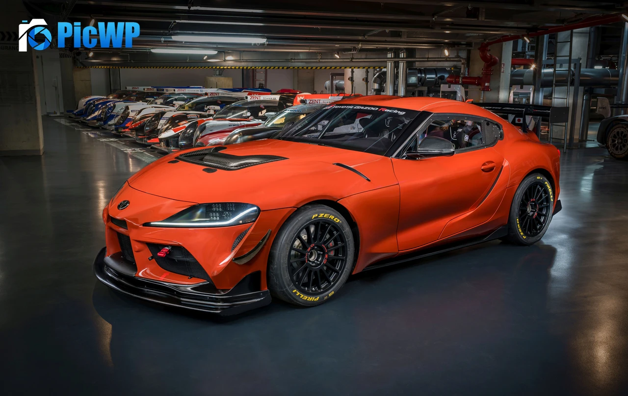 Toyota GR Supra GT4 100 Edition 2023 8K PC Wallpaper