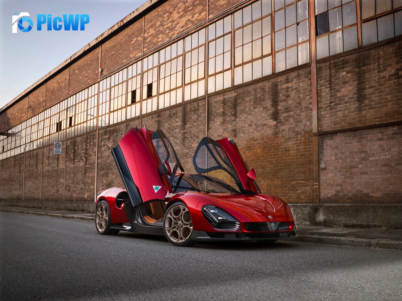 Alfa Romeo 33 Stradale Sports car 6K PC Wallpaper