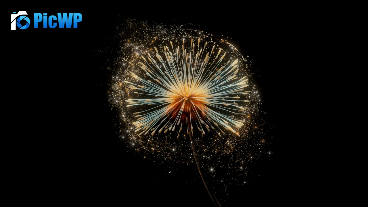 Dandelion flower Digital Art 6K PC Wallpaper